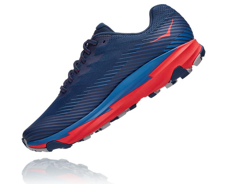 Tenis Hoka One One Trail Hombre Azul Marino - Torrent 2 - QPLN80769